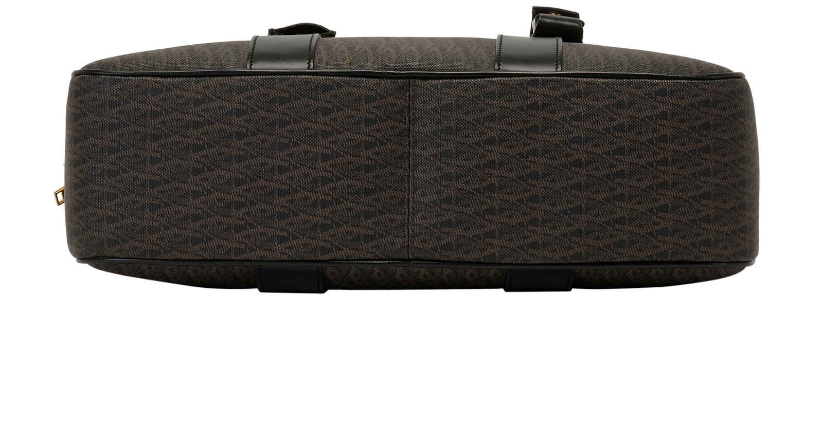 Briefcase, &pound;450, Handbags, Black/Brown, Canvas, Top view